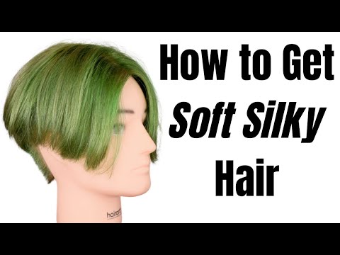How to Get Soft Silky Hair - TheSalonGuy