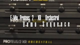 Video thumbnail for E-Mu EMU Proteus 2 XR Orchestral Demo Sequence by House of Angels