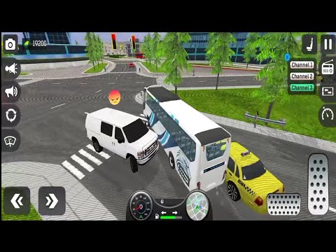 City Coach Bus Simulator: Dangerous Hill Driving & Emergency Airport Mission! 🚌✈️ (Ultra Graphics)
