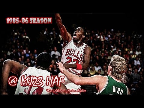 Michael Jordan Highlights 1986 ECR1 G3 vs Celtics - 19pts