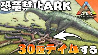 【ARK】ティタノボアが30匹いればなんでもテイムできるはず！「ARK 恐竜禁止縛り」実況プレイ #5