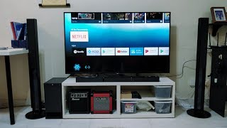 $1000 4K TV HOME THEATRE SETUP!