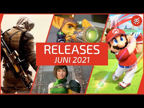 Neue SPIELE im JUNI 2021 für PS4, PS5, Xbox One, Xbox Series X, Nintendo Switch & PC