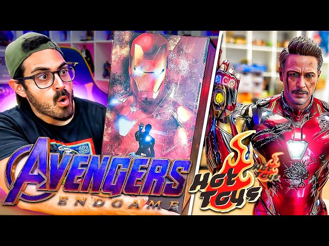 Vídeo relacionado con Marvel Avengers Endgame Iron Man Portrait Camiseta