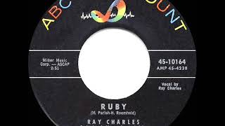 1960 HITS ARCHIVE: Ruby - Ray Charles