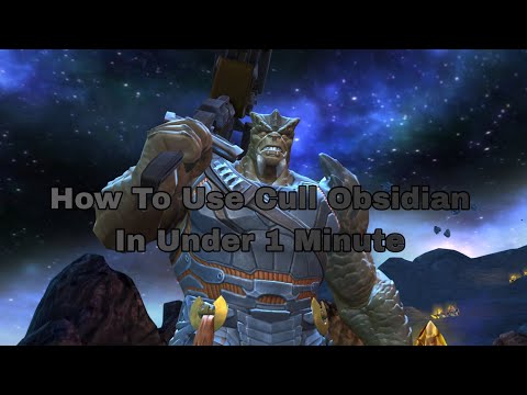 How To Use BUFFED Cull Obsidian In Mcoc | Insane Burst Damage |