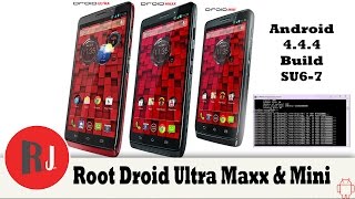 How to Root the Droid Ultra, Maxx, & Mini on Android 4 4 4 build SU6-7