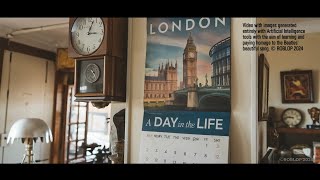 Video with images generated entirely with Artificial Intelligence tools with the aim of learning and paying homage to the Beatles AI Cards