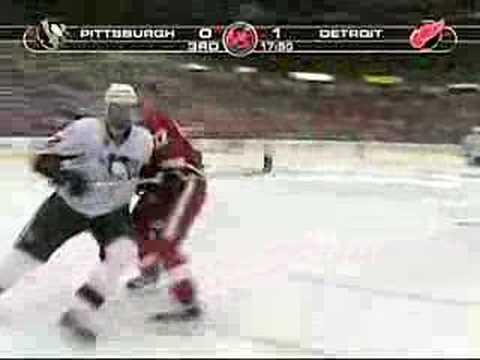 Red Wings Blank Penguins in Game 1