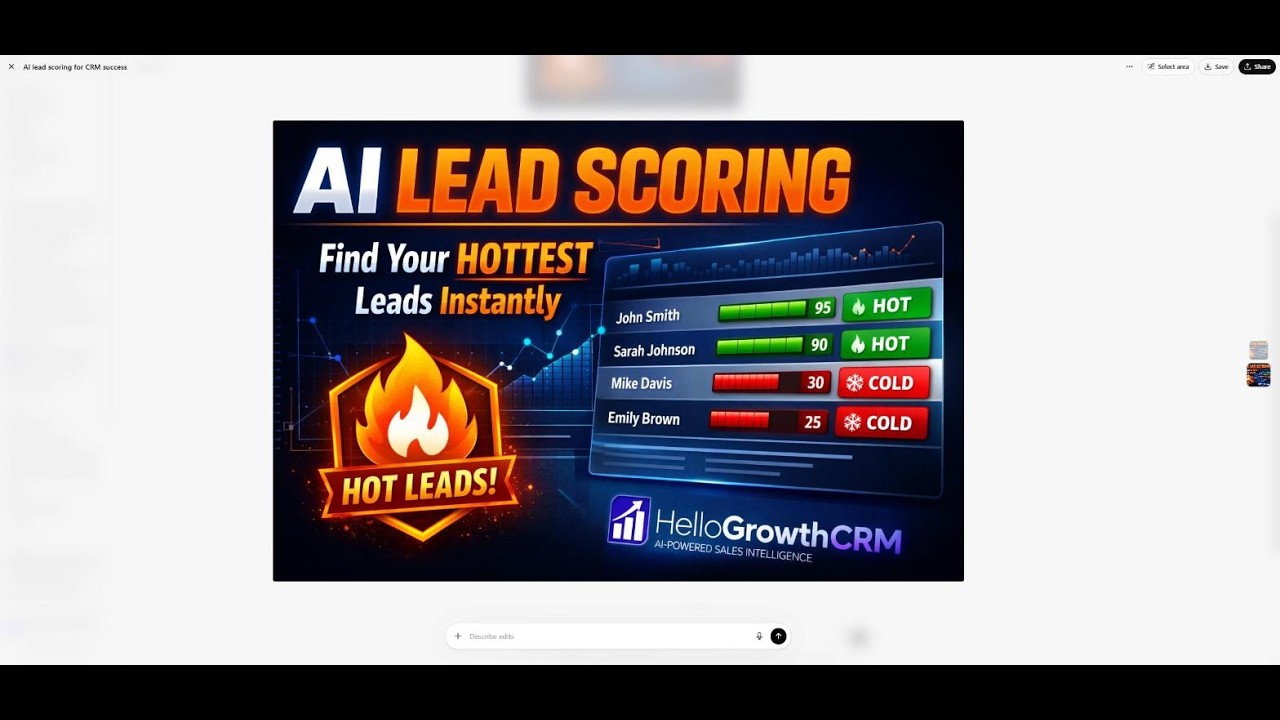 AI Lead Scoring in CRM — Prioritise Your Hottest Leads