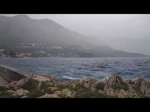 South winds blow in the wider Dubrovnik region 