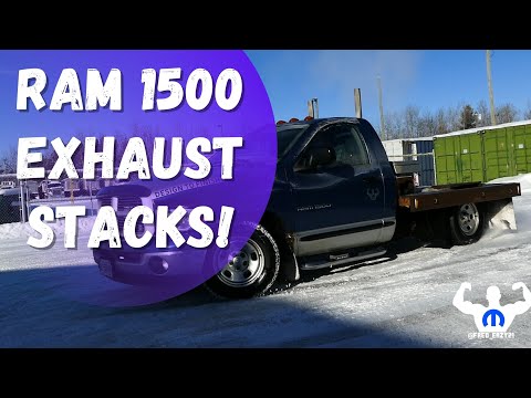 Dodge Ram 1500 Flatbed Exhaust Stacks – Fred_eazy21