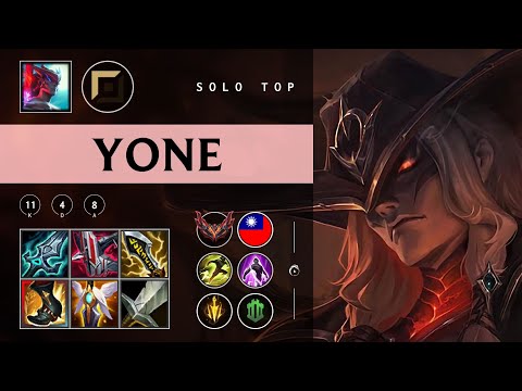 Yone Top vs Renekton - TW Grandmaster Patch 25.22