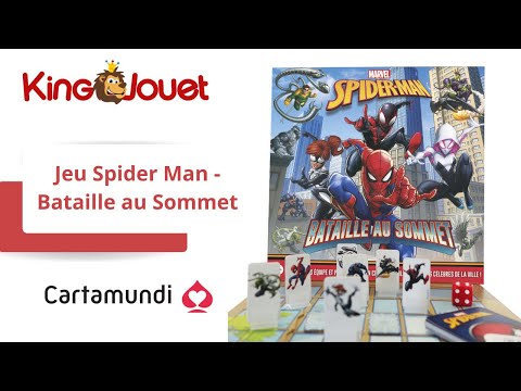 Spider-Man Bataille au Sommet Cartamundi : King Jouet, Jeux de