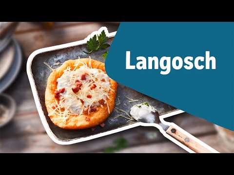 Ungarische Langos selber machen – Rezept mit Knoblauchsoße & Käse 🧄🧀  | REWE Deine Küche