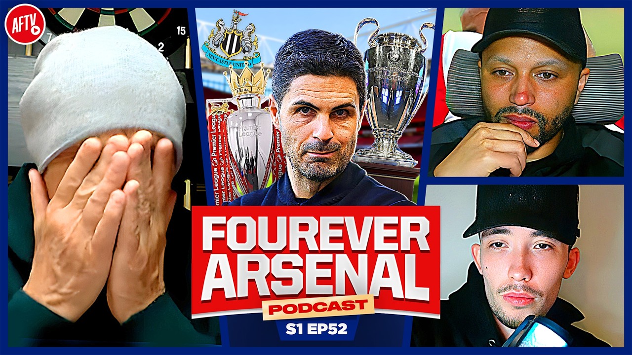 Arsenal DROP to 2nd! Title Race & UCL Debate! | Fourever Arsenal Podcast