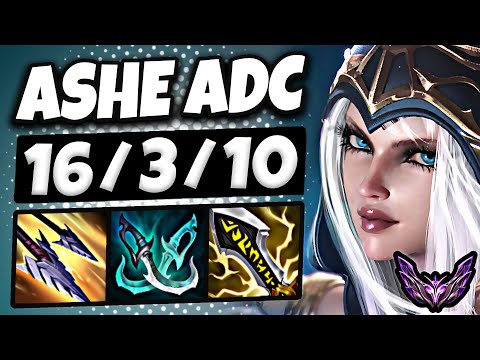 Ashe vs Kaisa [ ADC ] Lol Korea Master Patch 25.13 ✅