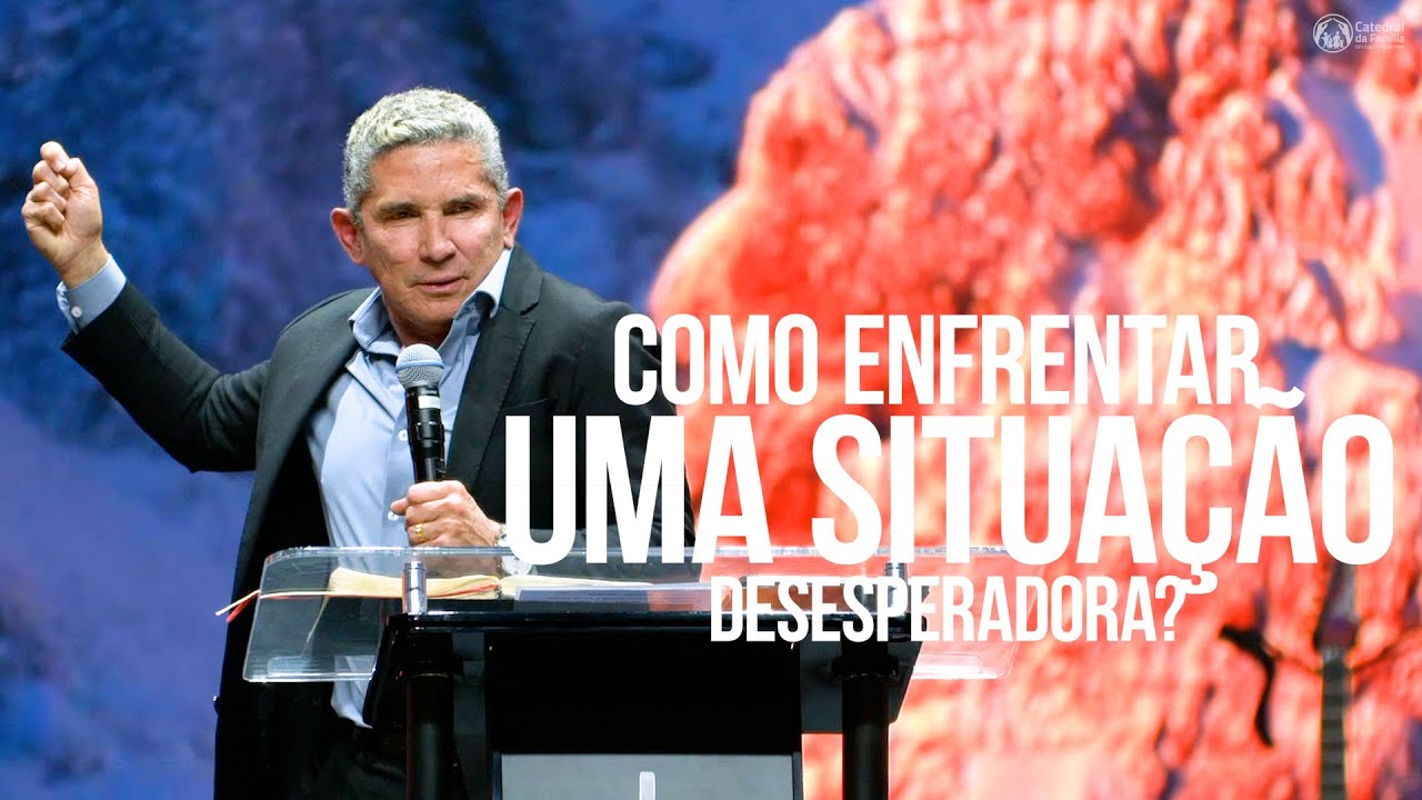 COMO ENFRENTAR UMA SITUAÇÃO DESESPERADORA ? / 2 CRÔNICAS 20:12 / PR. LOURIVAL PEREIRA