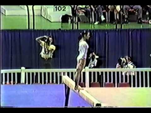 15th AA Huang Qun BB   1985 World Gymnastics Championships 9 750