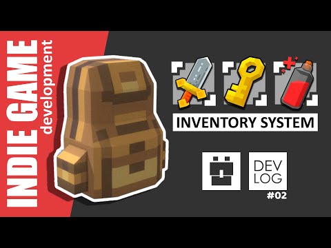 How to Design a good INVENTORY SYSTEM - Indie Game Development- DEVLOG #2