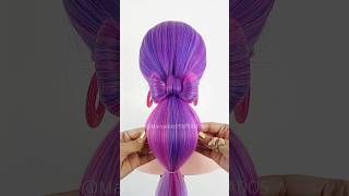 Easy hairstyle for girls 🎀 #braids #beauty #hair #viral #hairstyles