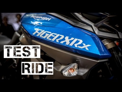 Triumph Tiger XRx Test Ride