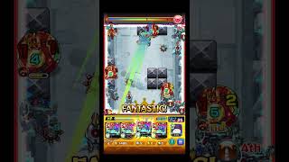 地雷も足もピッタリな奇跡の3処理 #shorts #モンスト