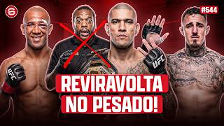 POATAN X GANE 2 PELO CINTURÃO LINEAR? ASPINALL E BORRACHINHA DÃO ADEUS? (Podcast Sexto Round #544)