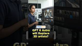 ChatGPT Astra For 3D Design | Building 3D Design With Chatgpt  | #Shorts | #Simplilearn