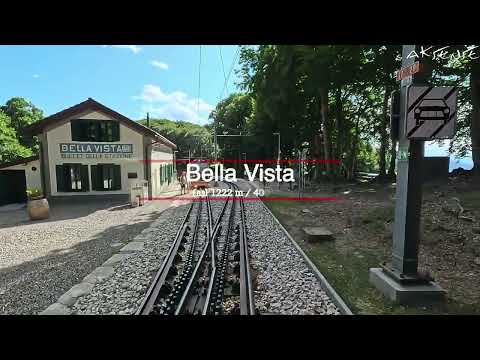 🇨🇭4K Cab ride - Monte Generoso to Capolago Switzerland | Train driver view POV - 4K 60fps HDR