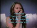 I Miss You (Official Karaoke/Instrumental) - Miley ...
