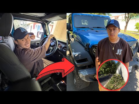 BABY MESHY ME CHOCA EL CARRO no creerás como quedó 