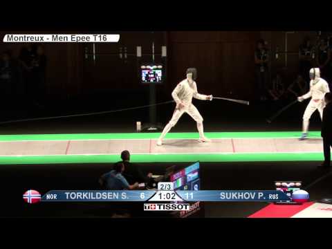 Montreux 2015 ME European Championship T16 05 green Sukhov P RUS vs Torkildsen S NOR