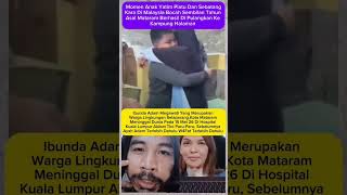 Download lagu A child returns home from Malaysia #viralshort #latestnews #breakingnews mp3