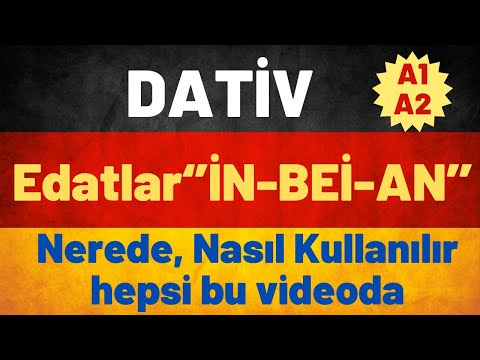 Ders 38 / ''İN-BEİ-AN''   #deutsch #deutschlernen #deutschkurs #almancaa1 #almancaöğreniyorum