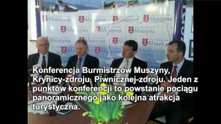 preview picture of video 'Pociag Panoramiczny Krynica , Muszyna , Piwniczna , Stary Sącz .'