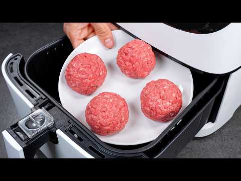 Ground Meat + Air Fryer = My Easiest Dinner Ever!
