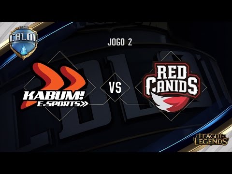 KaBuM x Red Canids (Jogo 2 - Semana 3 - Dia 1) - CBLoL 2017