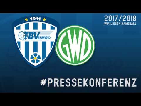 12.11.17 TBV Lemgo gg. GWD Minden - Pressekonferenz