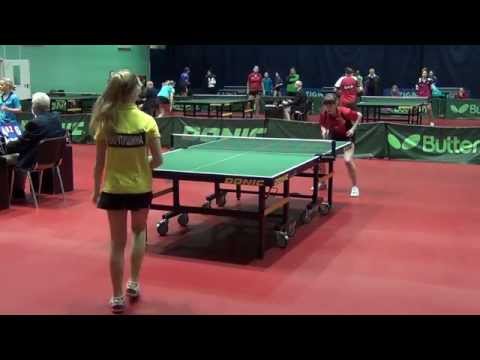 Дарья ДУЛАЕВА - Анастасия КАРПУШИНА (Полная версия), Настольный теннис, Table Tennis