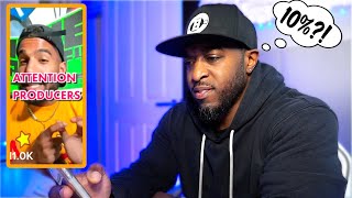 PRODUCERS DESERVE EVEN SPLITS (producer reacts to TikTok Artists video)