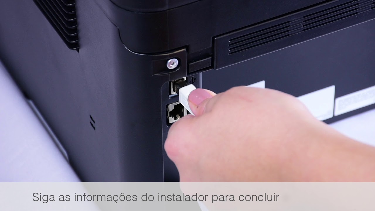 DCP1617NW: Instalação de drives e primeiras configurações