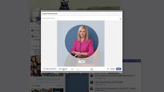 How to change facebook profile without cropping