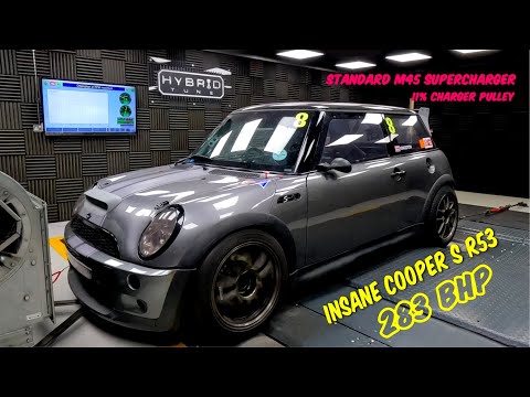 MINI COOPER S R53 INSANE POWER FROM HEAD WORK ALONE💥🚀 #minicoopers #miniR53