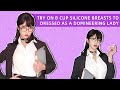 Try On B Cup Silicone Breasts To Dressed As A Domineering Lady