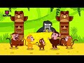 Baby Monkey Banana Song In High Pitch Animal Songs Pinkfong Songs Pink Effects