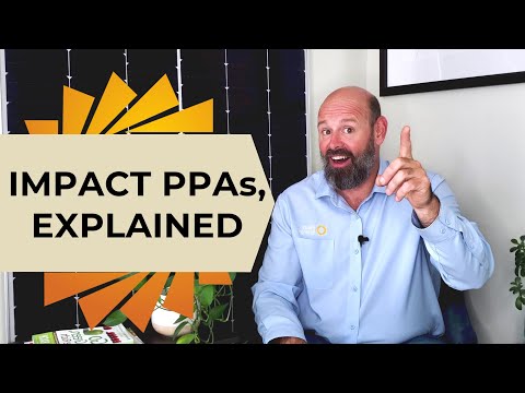 Impact PPAs, Explained | Differences from Regular Power Purchase Agreement