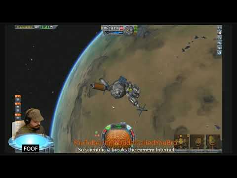 KSP Career Mode - Episode 61 part 2 - Docking with the Station