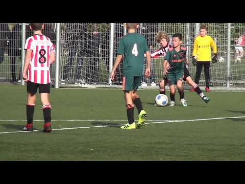 Hollandia O11-1 -- Ajax B O11-1  --  Eindstand 1-6