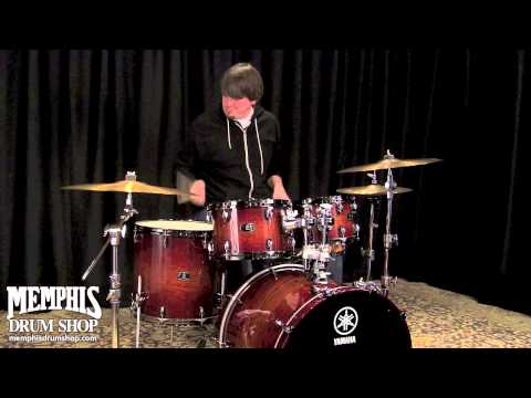 Yamaha Live Custom Oak Drum Set 22/10/12/16 - Amber Shadow Sunburst
